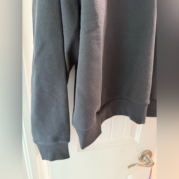 NWT! ALO Yoga Accolade 1/4 Zip Anthracite XL Pullover - Picture 9 of 11